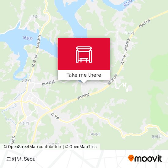 교회앞 map
