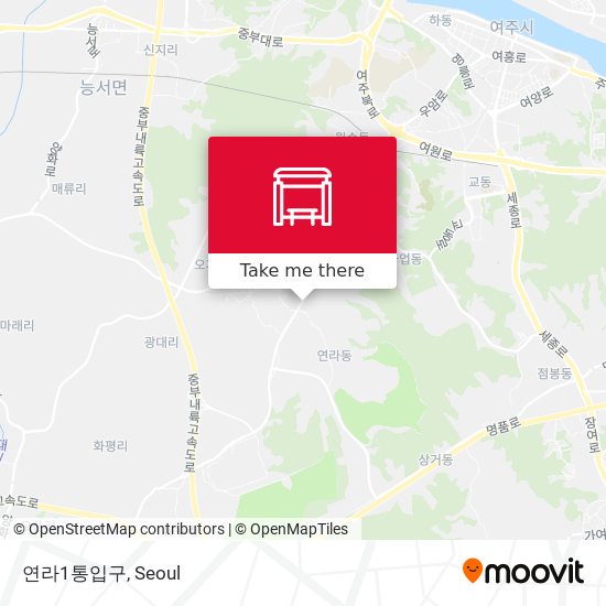 연라1통입구 map