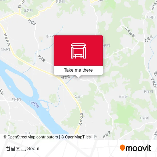 천남초교 map