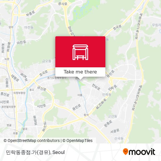 민락동종점.가(경유) map