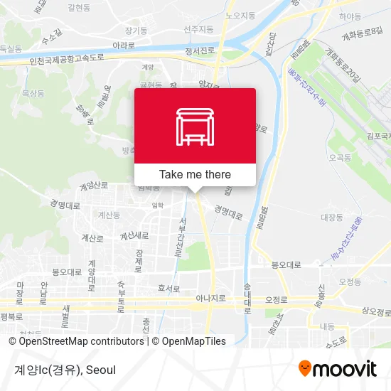 계양Ic(경유) map