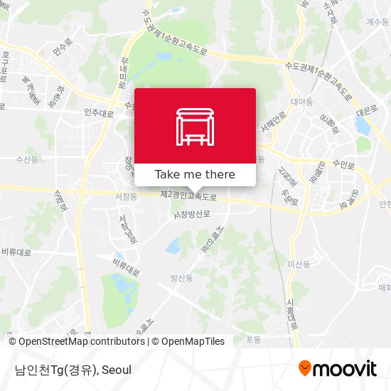 남인천Tg(경유) map