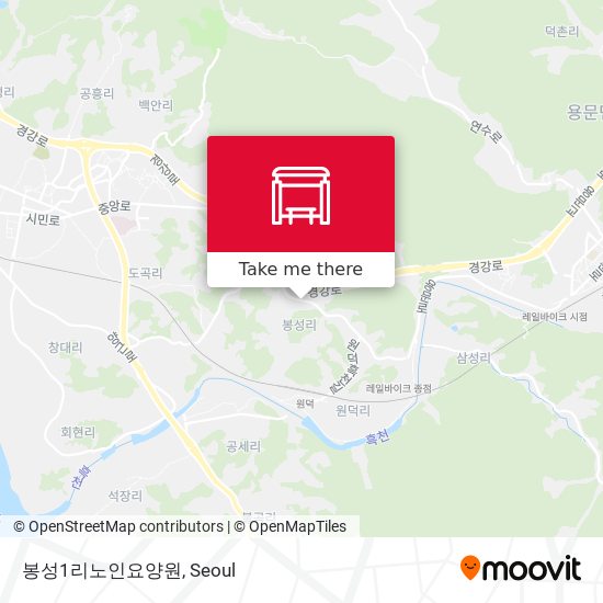 봉성1리노인요양원 map