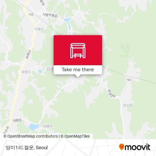 망미1리.절운 map