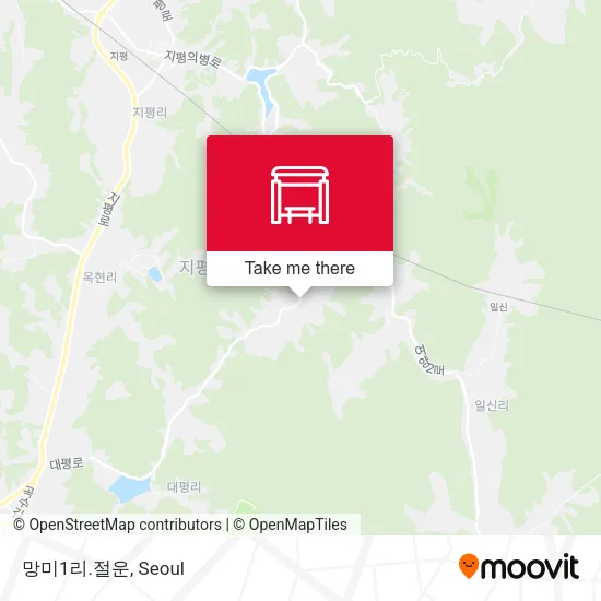 망미1리.절운 map