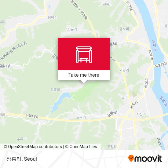 장흥리 map