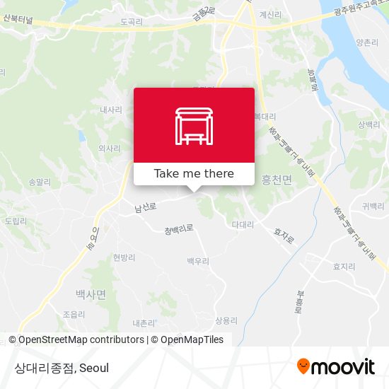 상대리종점 map