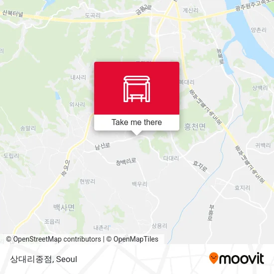 상대리종점 map