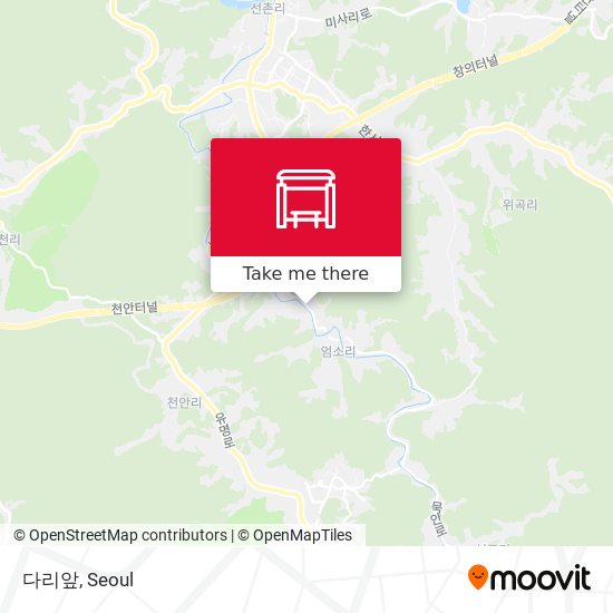 다리앞 map