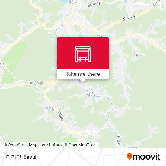 다리앞 map