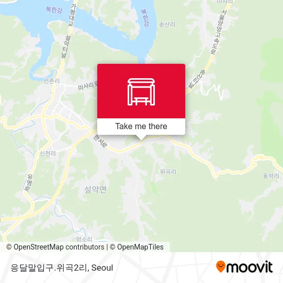 응달말입구.위곡2리 map