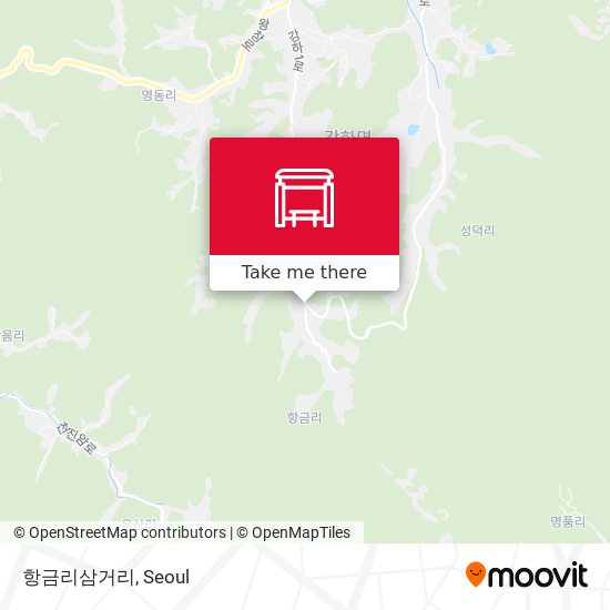 항금리삼거리 map