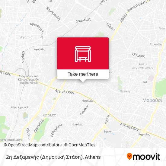2η Δεξαμενής (Δημοτική Στάση) map