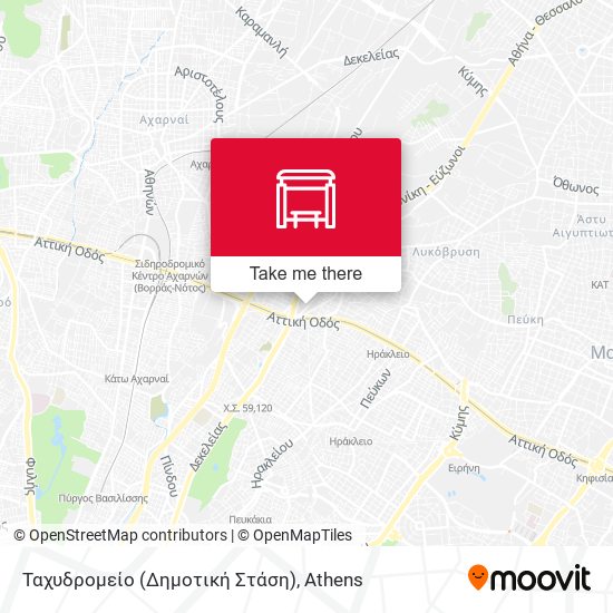 Ταχυδρομείο (Δημοτική Στάση) map