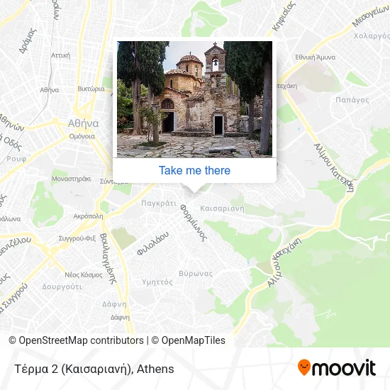 Τέρμα 2 (Καισαριανή) map