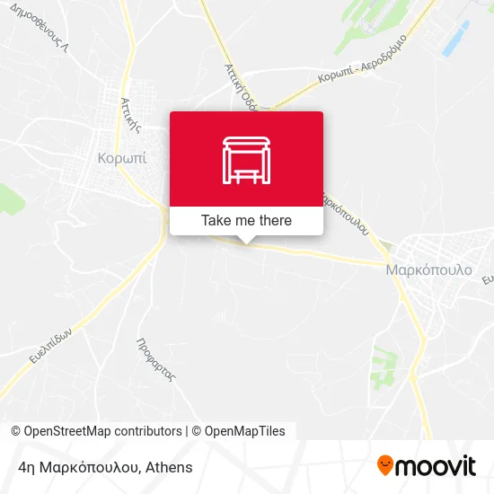 4η Μαρκόπουλου map
