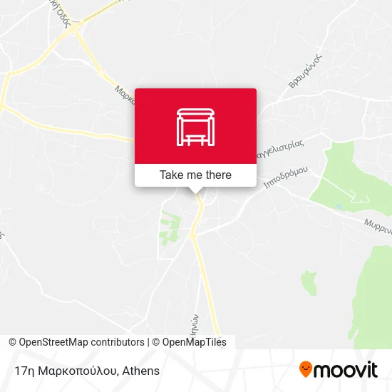 17η Μαρκοπούλου map