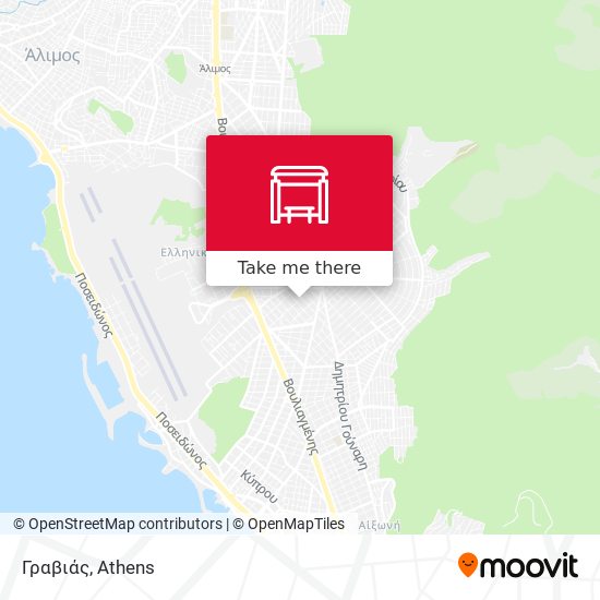 Γραβιάς map