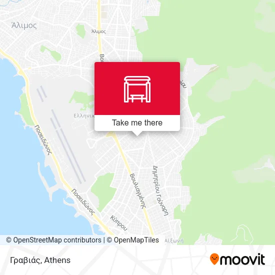 Γραβιάς map