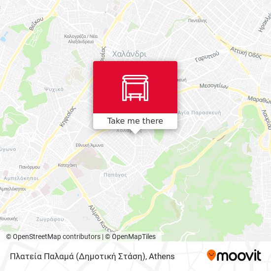 Πλατεία Παλαμά (Δημοτική Στάση) map