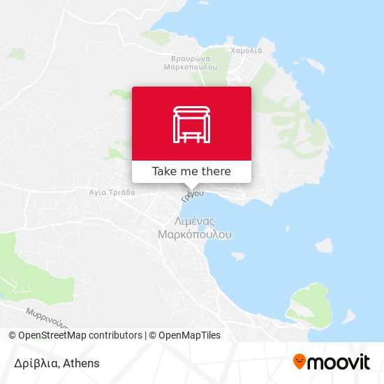 Δρίβλια map