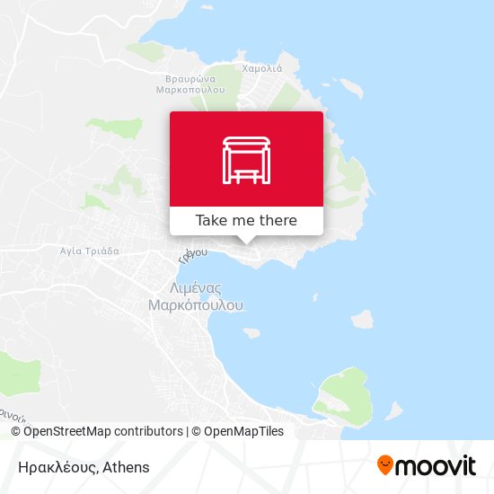 Ηρακλέους map