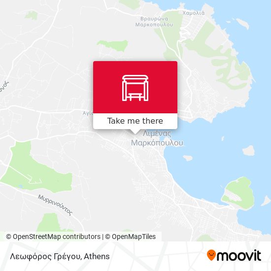 Λεωφόρος Γρέγου map