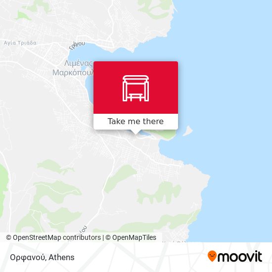 Ορφανού map