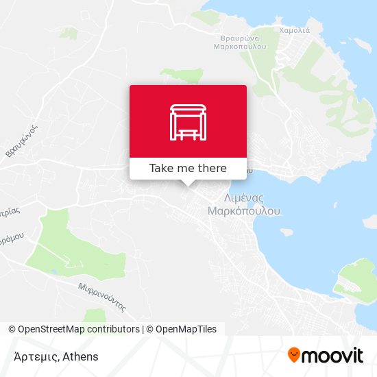 Άρτεμις map