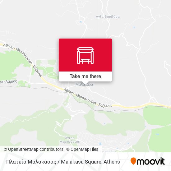 Πλατεία Μαλακάσας / Malakasa Square map