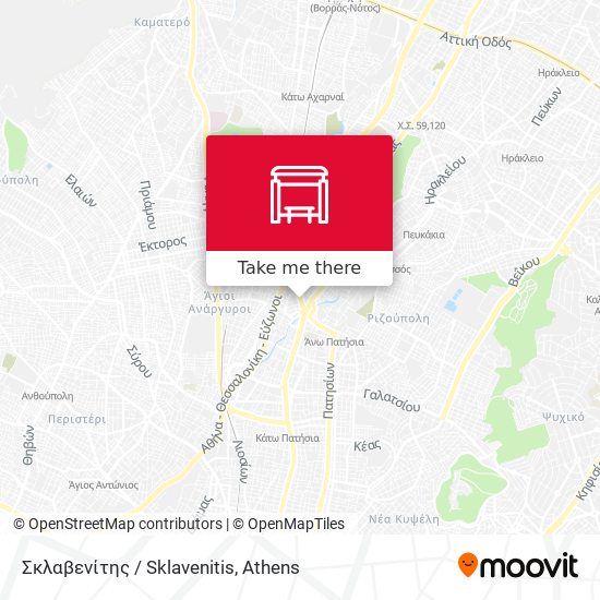 Σκλαβενίτης / Sklavenitis map