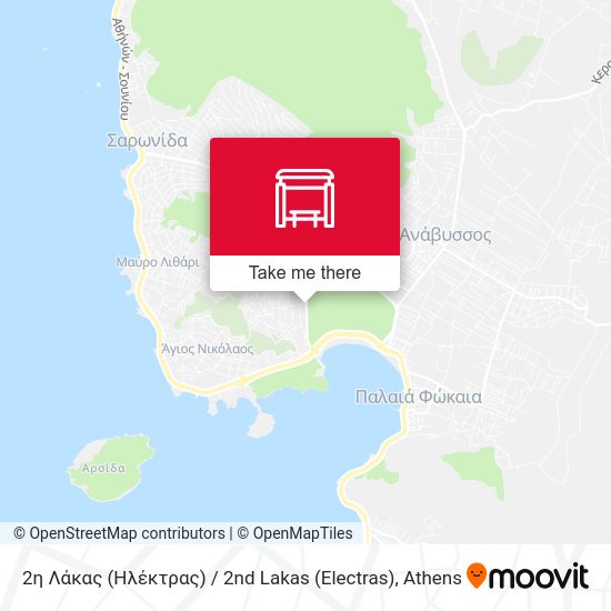 2η Λάκας (Ηλέκτρας) / 2nd Lakas (Electras) map