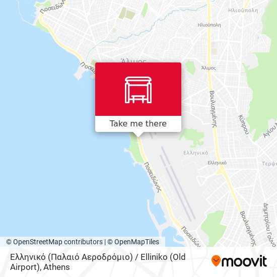 Ελληνικό (Παλαιό Αεροδρόμιο) / Elliniko (Old Airport) map