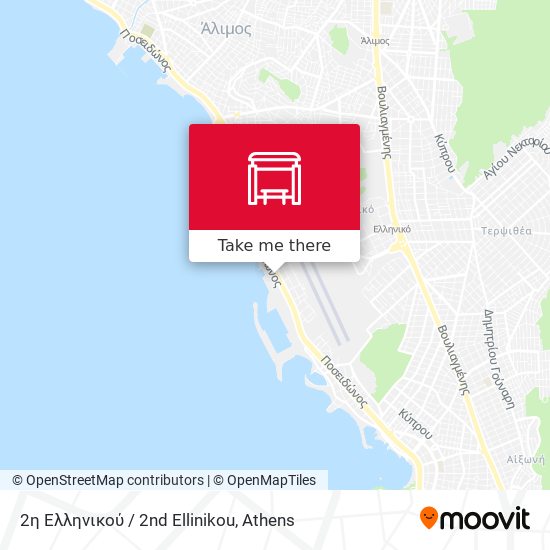 2η Ελληνικού / 2nd Ellinikou map