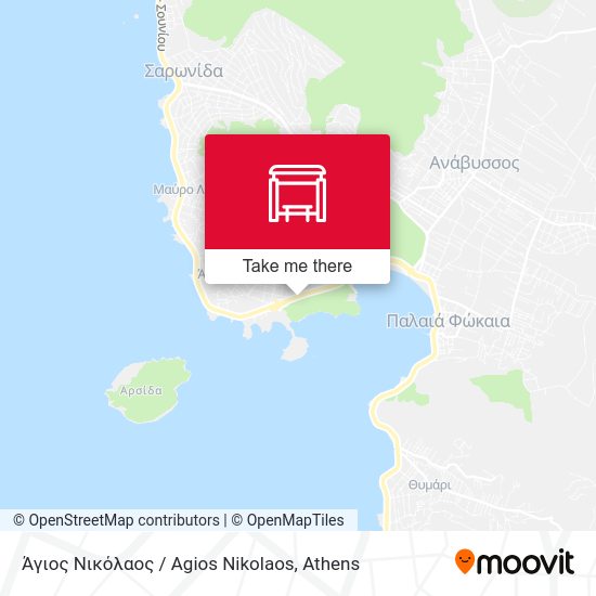 Άγιος Νικόλαος / Agios Nikolaos map
