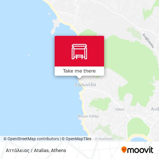 Αττάλειας / Atalias map