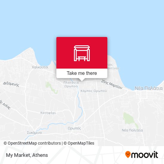 My Market map