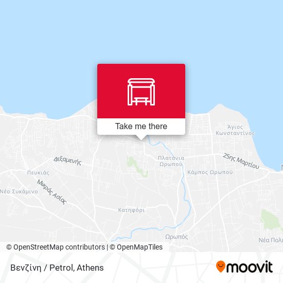 Βενζίνη / Petrol map