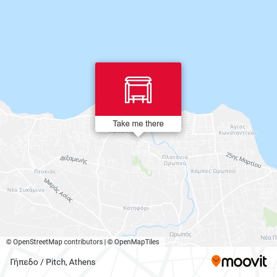 Γήπεδο / Pitch map