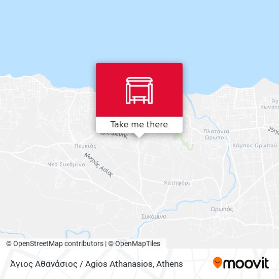 Άγιος Αθανάσιος / Agios Athanasios map