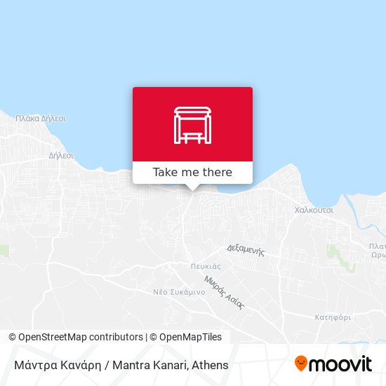 Μάντρα Κανάρη / Mantra Kanari map