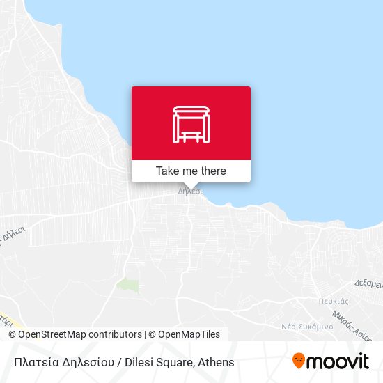 Πλατεία Δηλεσίου / Dilesi Square map