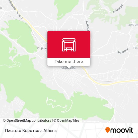 Πλατεία Κερατέας map