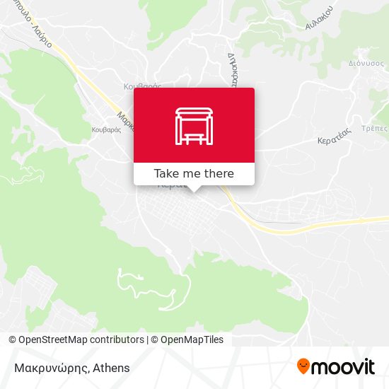 Μακρυνώρης map