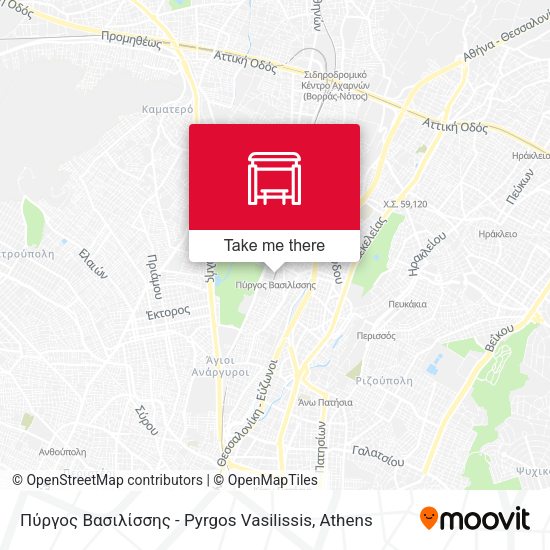 Πύργος Βασιλίσσης - Pyrgos Vasilissis map