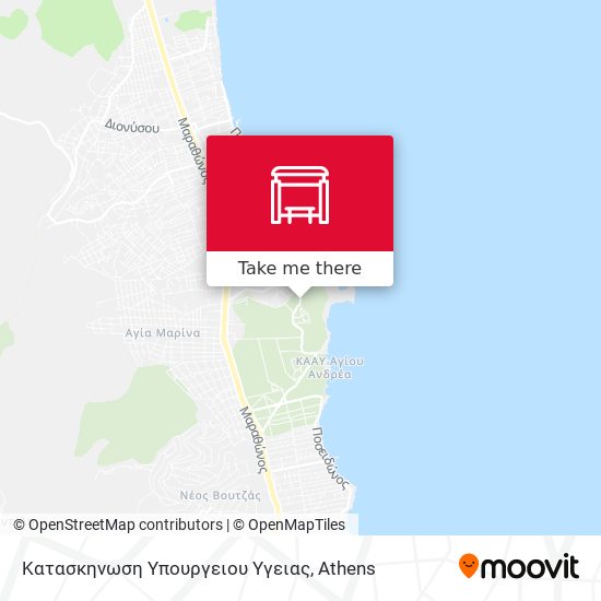 Κατασκηνωση Υπουργειου Υγειας map