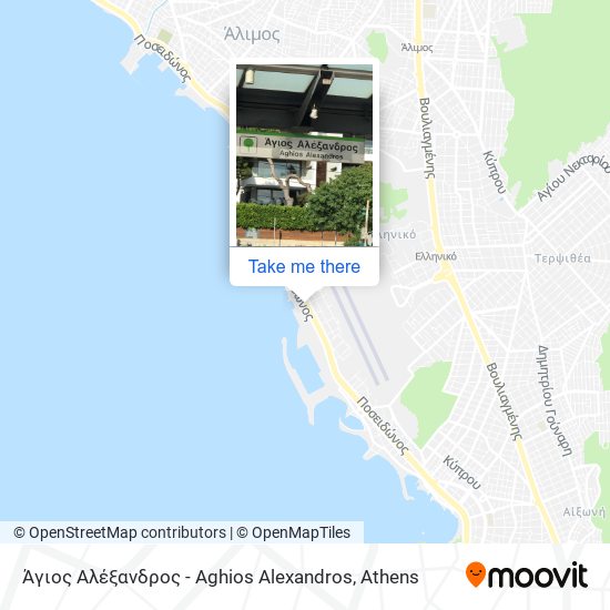 Άγιος Αλέξανδρος - Aghios Alexandros map