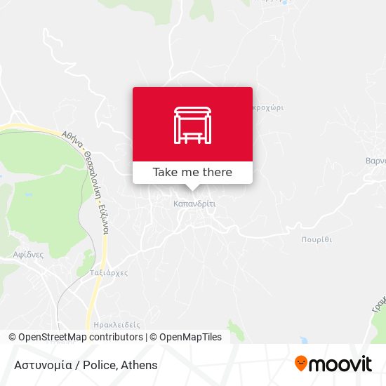 Αστυνομία / Police map