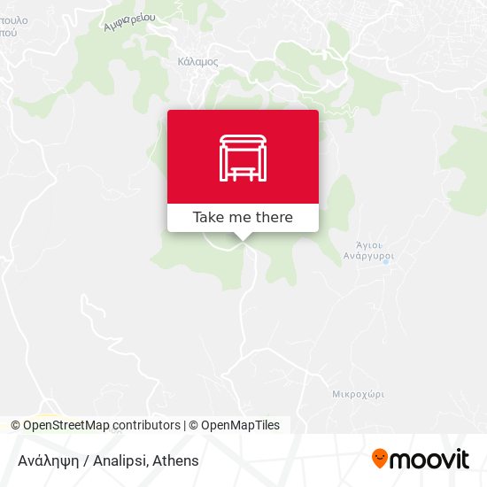 Ανάληψη / Analipsi map