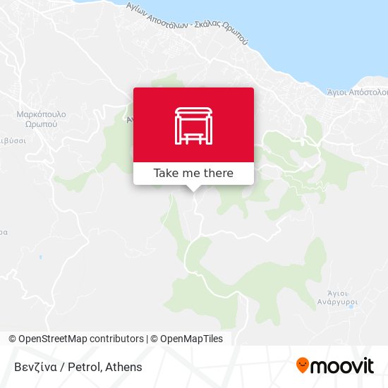 Βενζίνα / Petrol map
